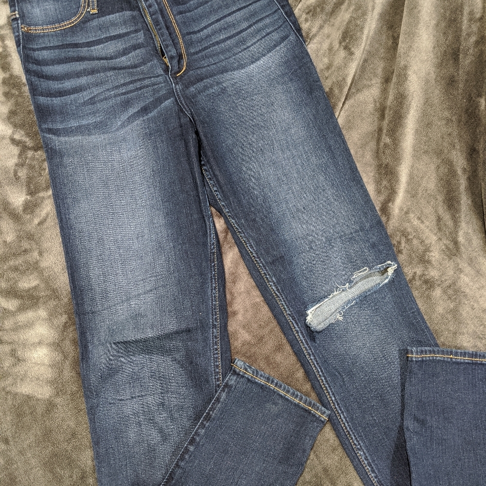 Abercrombie & Fitch Super hi-rise jeans